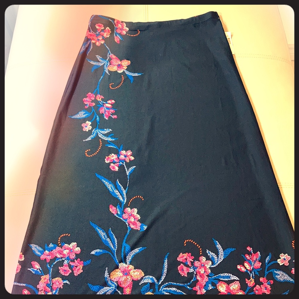 Floral Maxi Skirt